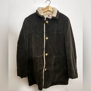 vintage corduroy lined jacket